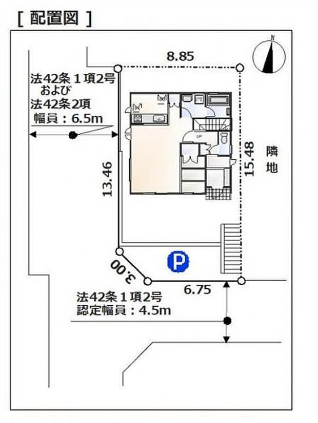 周辺には高い建物が少なく、のどかで暮らしやすい雰囲気。