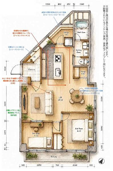 間取り：313004848098