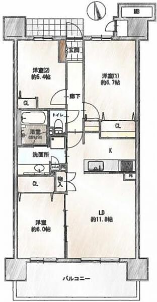 間取り：313004639625