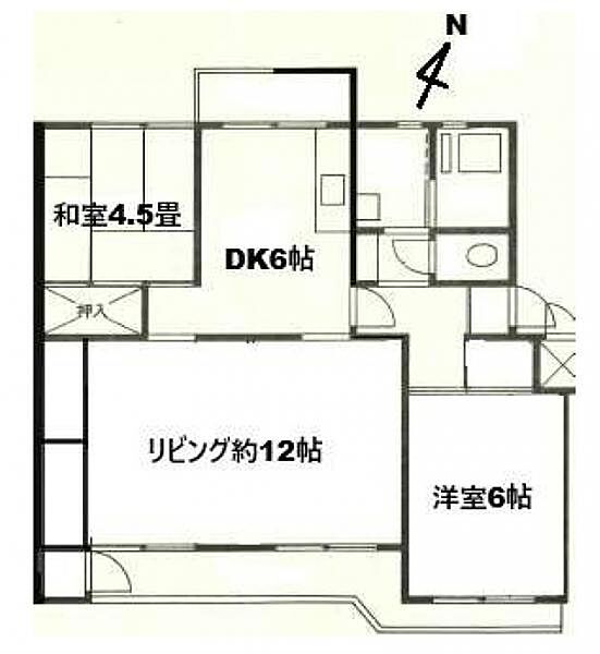 南東向きで明るい住空間！