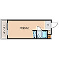 セゾン若松4階2.5万円