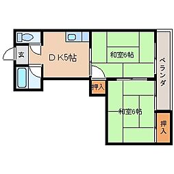 間取図画像 2DK