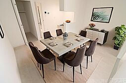 アート星田駅前 3階1LDKのリビング/ダイニング