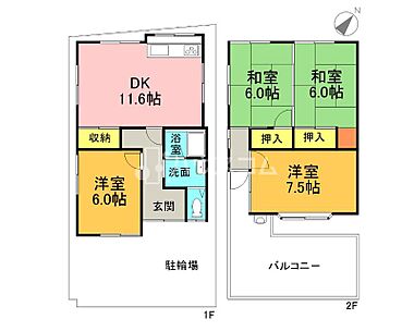 間取り：227103856133