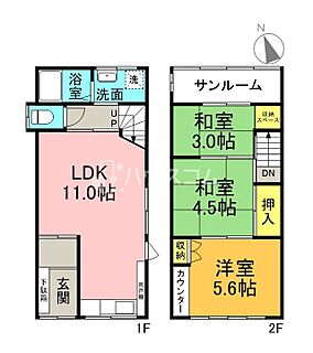 間取り：227103855971