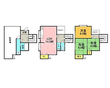 間取り：227103857097