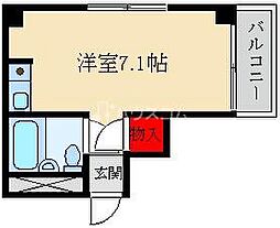 T・M・Iマンション ワンルームの間取図画像