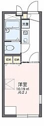 レオパレスインパル2 1Kの間取図画像