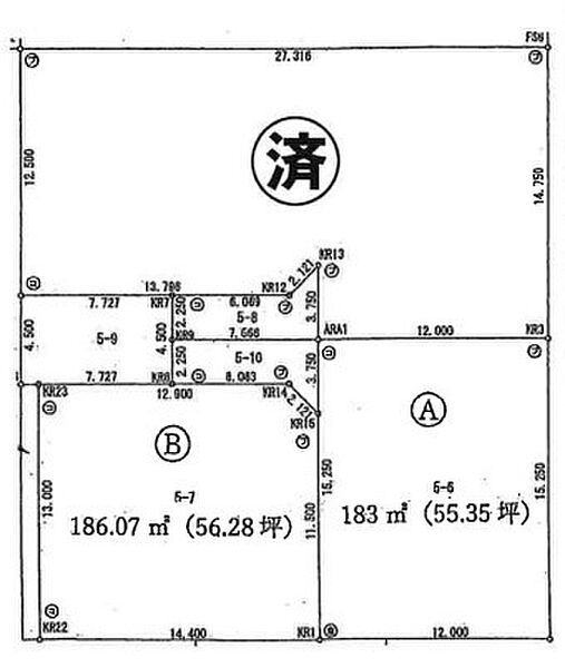 区画図：323000288519