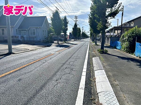 前面道路：南側公道12ｍ幅