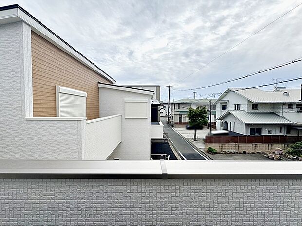 バルコニーからの眺望 