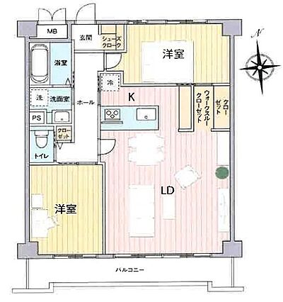 2LDK ※図...