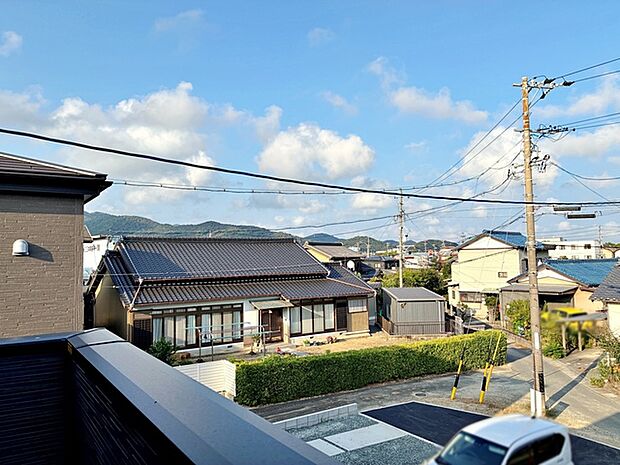 閑静な街並みの眺めは、心も体も落ち着きますね。  