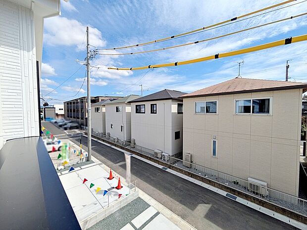 バルコニーからの眺望