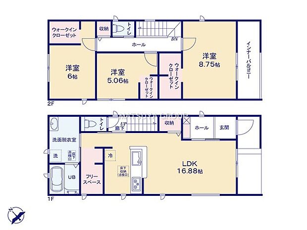 3LDK＋フリースペース