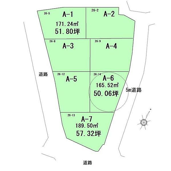 区画図：323000406260