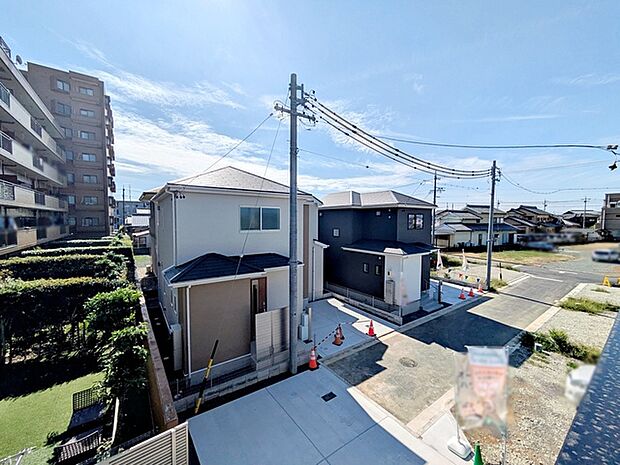 閑静な街並みの眺めは、心も体も落ち着きますね。  