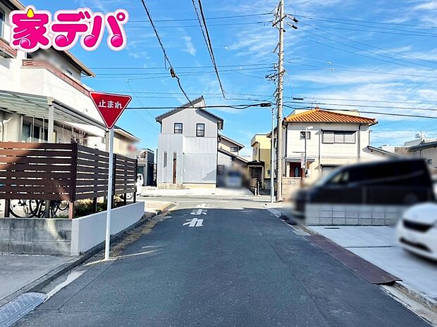 前面道路:北西側公道5.1m幅