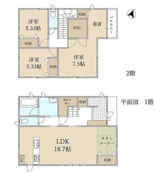 間取り：323000423473