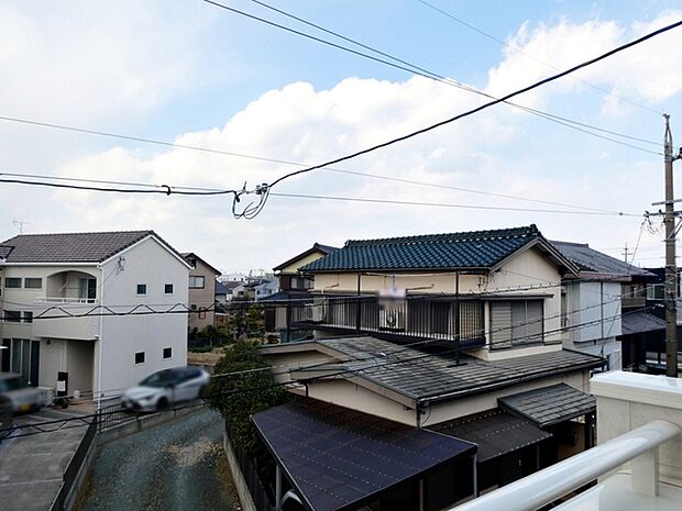 バルコニーからの眺望