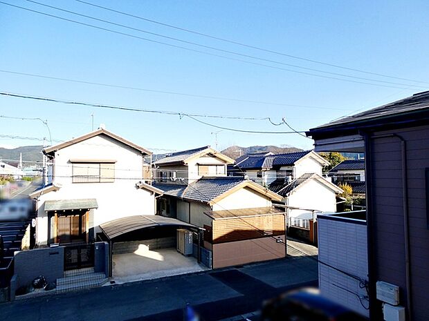 閑静な街並みの眺めは、心も体も落ち着きますね。