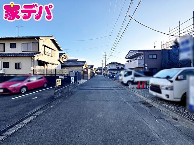 前面道路：東側約6ｍ幅