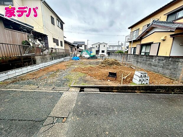 【1号棟】建築予定地です！ ・長期優良住宅 ・4LDK ・LDK16.75帖、隣接洋室3.88帖 ・全居室収納完備 ・2階全室WIC完備 ・パントリー ・リビング階段 