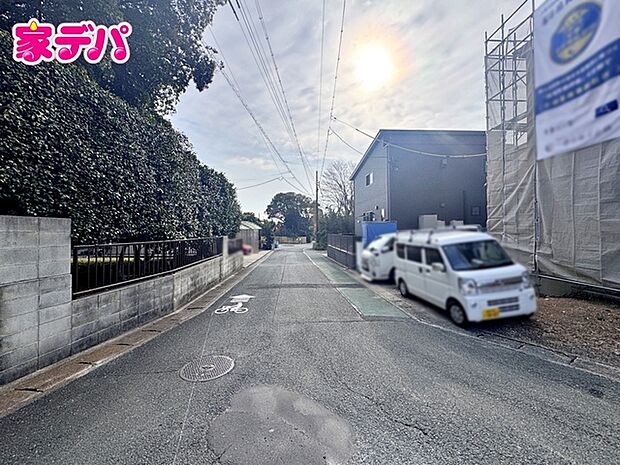 前面道路：北側約5.9ｍ幅 