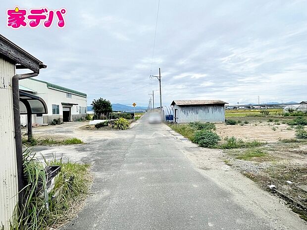 前面道路：南西側公道3.8ｍ幅