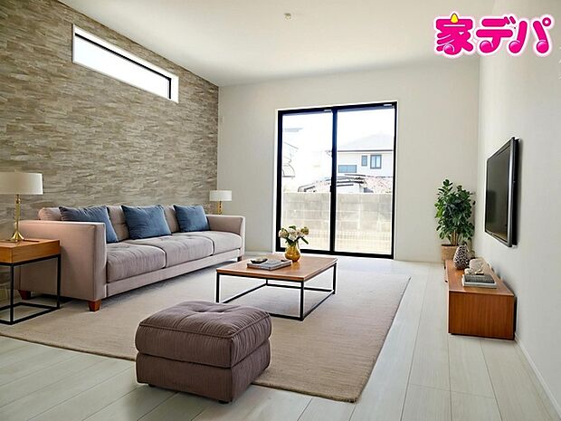 【リビング16帖】 ※掲載の家具・小物はCGによるイメージです。実際の販売価格には含まれておりません。