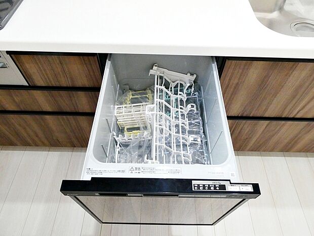 環境にも手にも優しい食器洗浄乾燥機付きが嬉しいですね