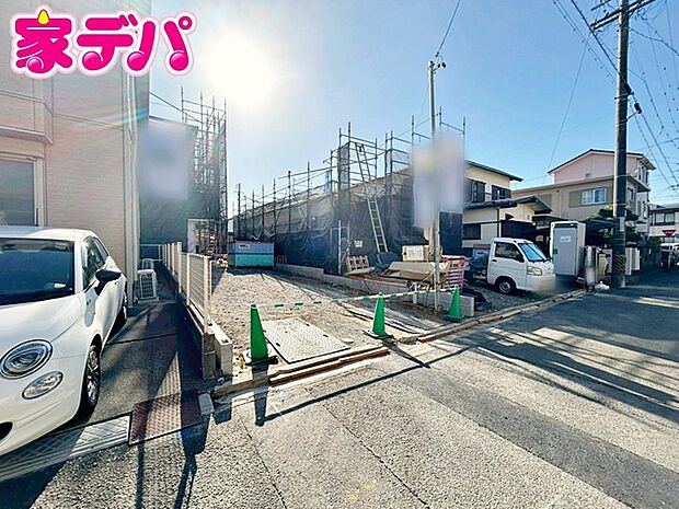 【新築分譲全2棟】ご成約キャンペーン実施中。詳細はスタッフまでお問合せ下さい。（右側）