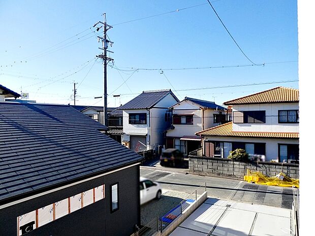 閑静な街並みの眺めは、心も体も落ち着きますね。