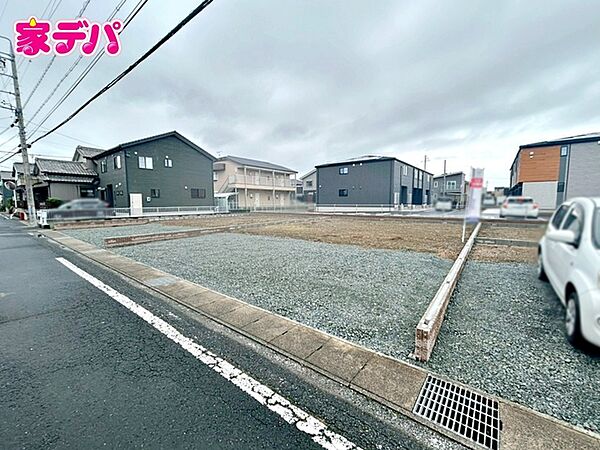 建築予定地です。ご見学希望のお客様につきましては同型同仕様の物件にご案内いたします