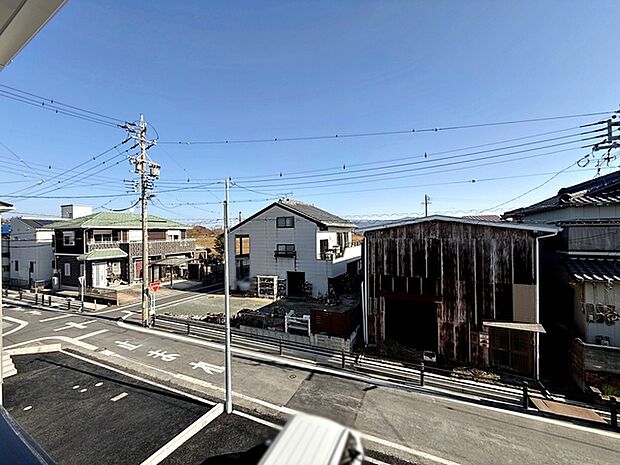 閑静な街並みの眺めは、心も体も落ち着きますね。  