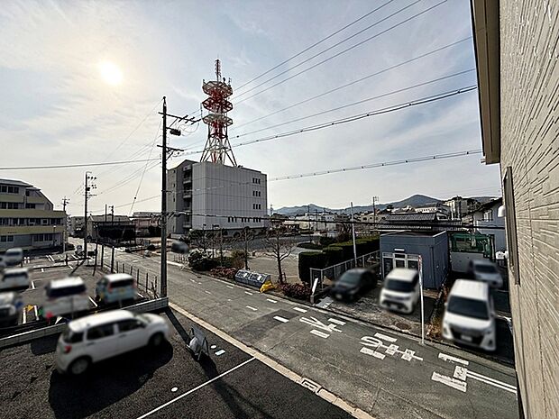 天候や時間帯によって変わる空の表情が楽しめます 