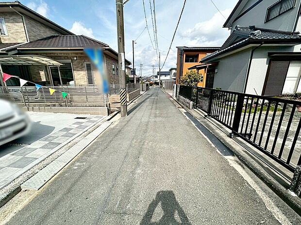 前面道路:東側約4m幅