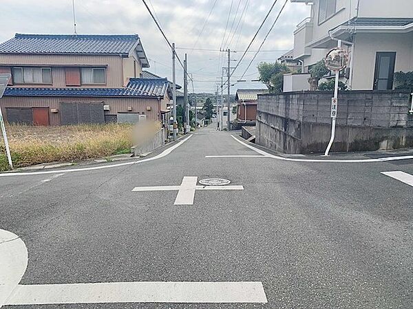 前面道路