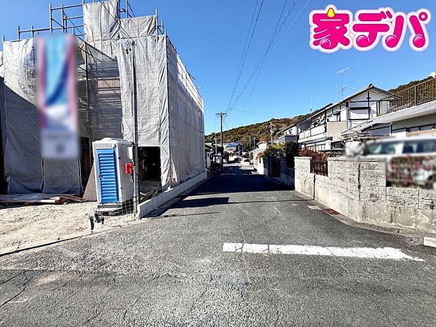 前面道路：東側約6ｍ幅