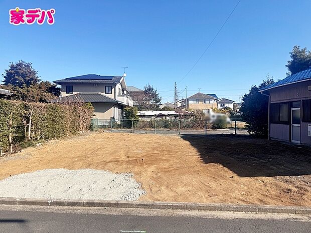 【1号棟】建設予定地です！ ・長期優良住宅 ・オール電化 ・3LDK ・LDK20.2帖 ・リビング吹抜け ・全居室WICもしくはCL付 ・食器洗浄乾燥機 ・並列駐車2台 