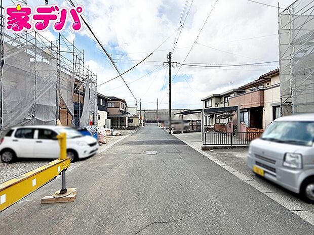 前面道路：北東側約6ｍ幅