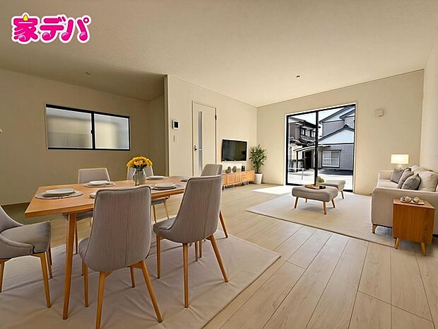 【リビング17帖】 ※掲載の家具・小物はCGによるイメージです。実際の販売価格には含まれておりません。