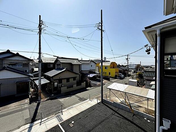 閑静な街並みの眺めは、心も体も落ち着きますね。