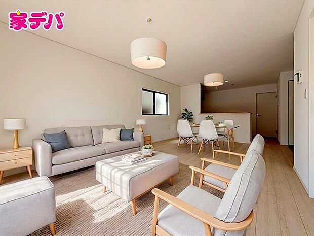 【リビング18帖】 ※掲載の家具・小物はCGによるイメージです。実際の販売価格には含まれておりません。 