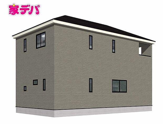 【6号棟】完成予想外観 完成予想外観は、計画段階の図面を基に描き起こしたもので、形状・色等は実際とは異なる場合があります。詳細はお問い合わせください。