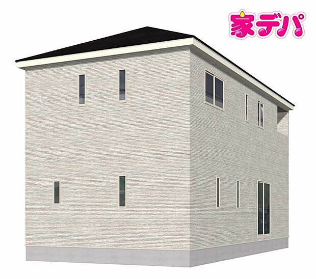 【完成予想外観】 完成予想外観は、計画段階の図面を基に描き起こしたもので、形状・色等は実際とは異なる場合があります。詳細はお問い合わせください。 