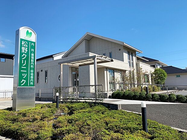 松野クリニック(590m)