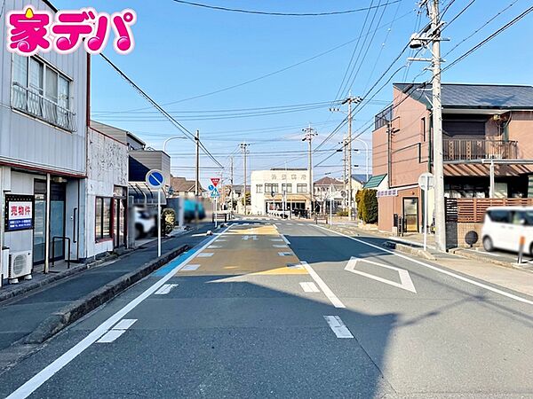 前面道路：東側公道12ｍ幅