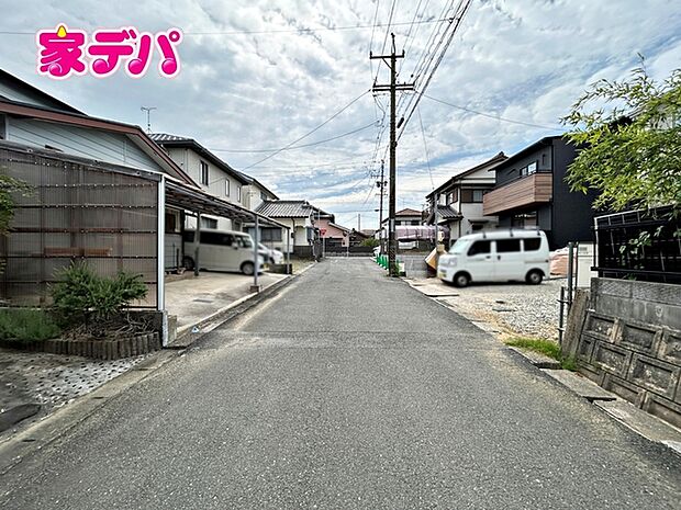 前面道路：南側約5.2ｍ幅