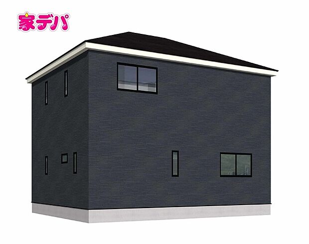 【3号棟】完成予想外観! 完成予想外観は、計画段階の図面を基に描き起こしたもので、形状・色等は実際とは異なる場合があります。詳細はお問い合わせください。